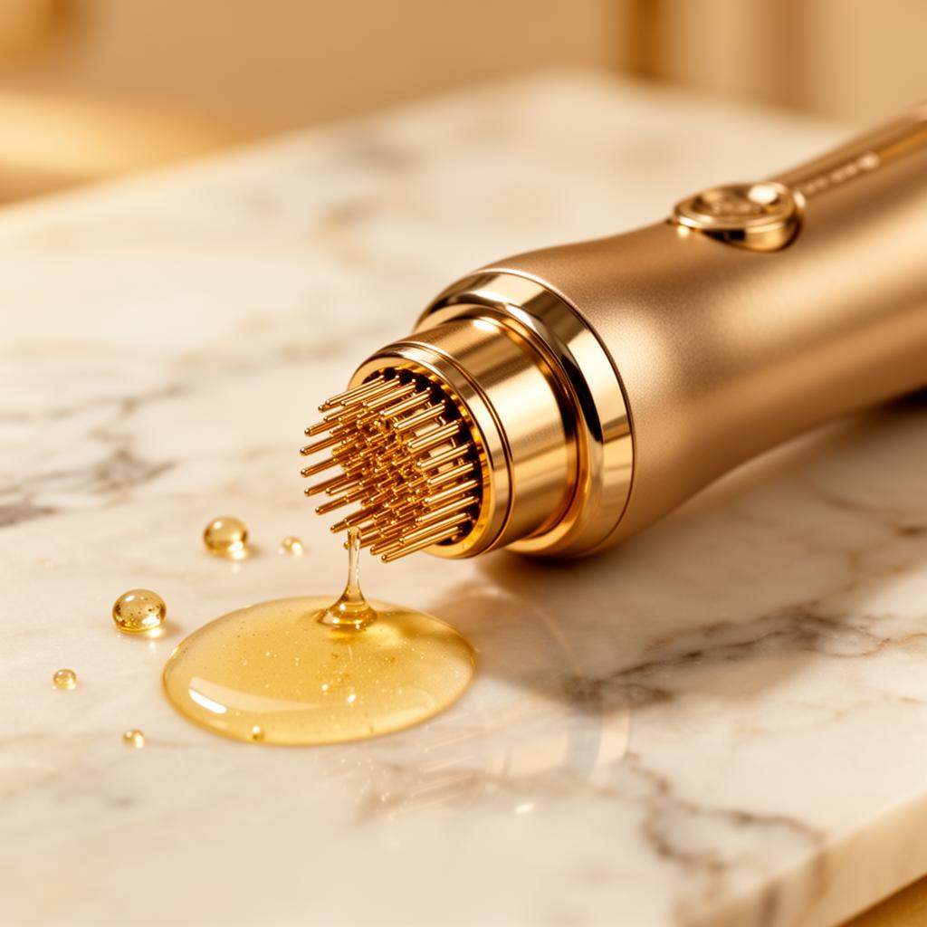 AquaGold microinfusion facial delivering microtox and skin boosters at Body Tonic RX in Austin, TX