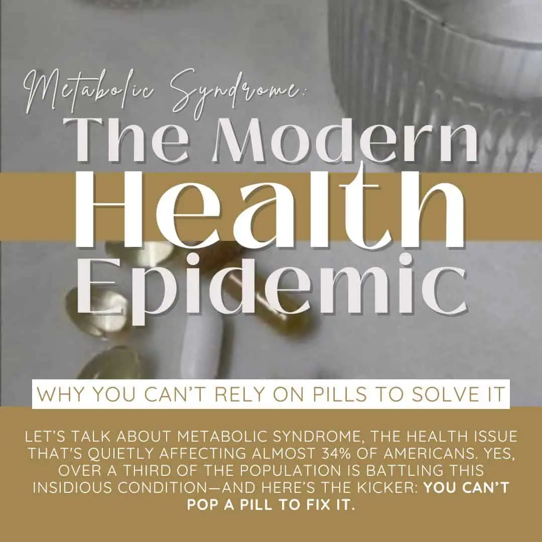 Metabolic Syndrome: The Modern Health Epidemic You Can’t Medicate Away: Body Tonic RX journal article, Austin, TX