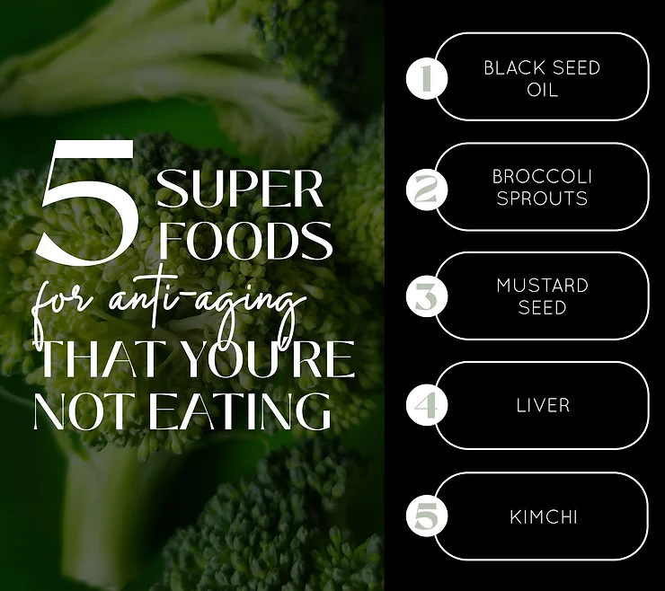 5 SUPER FOODS FOR ANTI-AGING THAT YOU’RE NOT EATING: Body Tonic RX journal article, Austin, TX