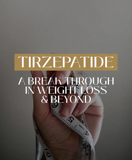 Tirzepatide (TZP): A Breakthrough in Weight Loss and Beyond: Body Tonic RX journal article, Austin, TX