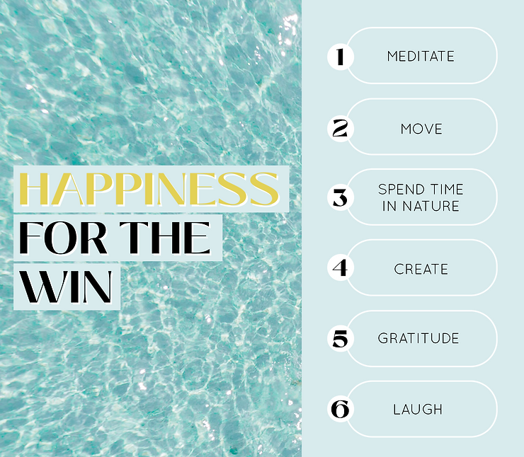 HAPPINESS FOR THE WIN: Body Tonic RX journal article, Austin, TX