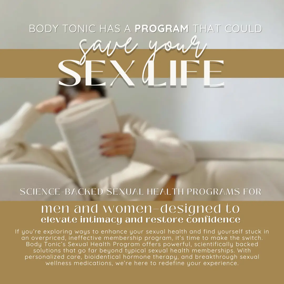 HAPPY DANCE! Body Tonic RX has a program that could save your sex life: Body Tonic RX journal article, Austin, TX