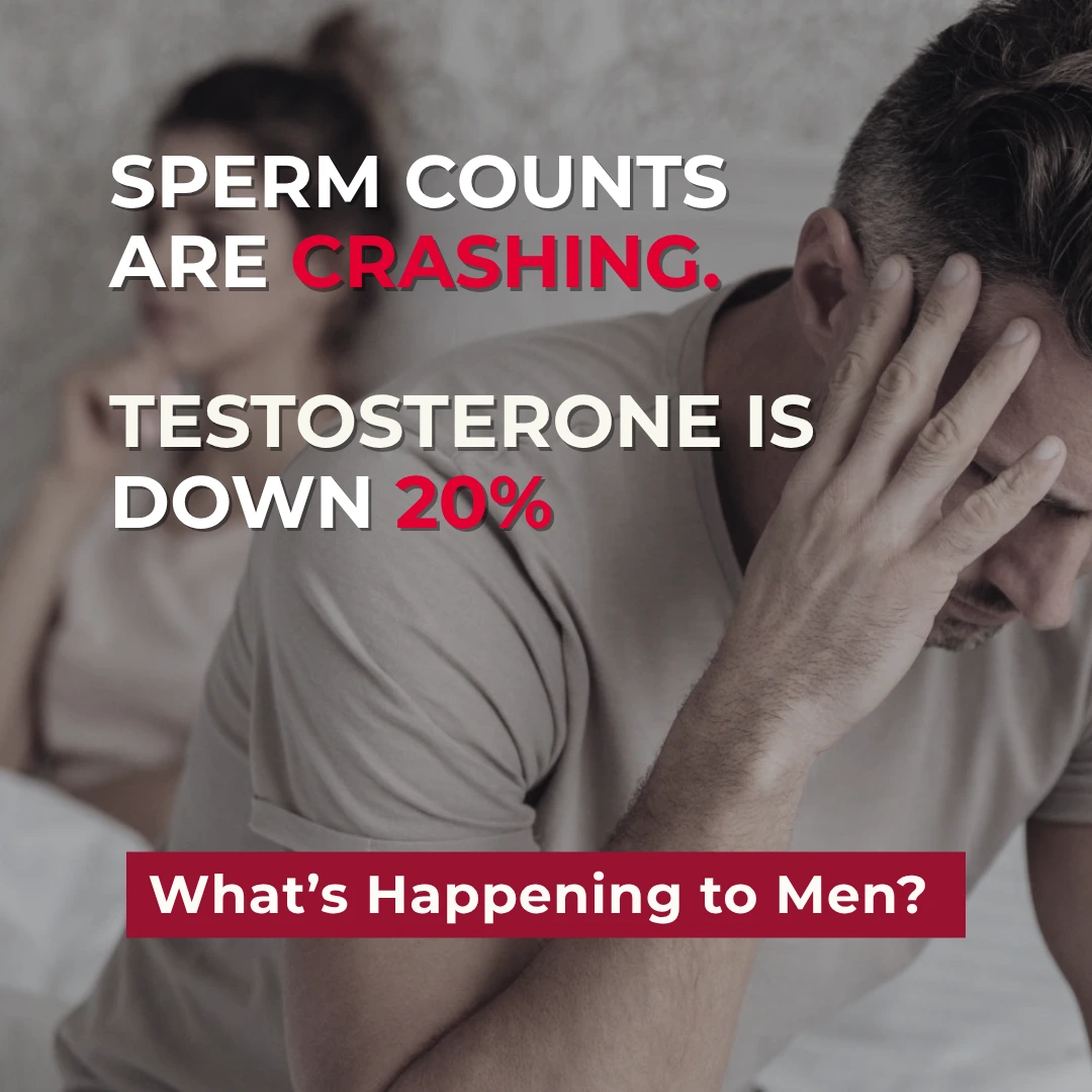 Sperm Counts Are Crashing. Testosterone Is Down 20%. What’s Happening to Men?: Body Tonic RX journal article, Austin, TX