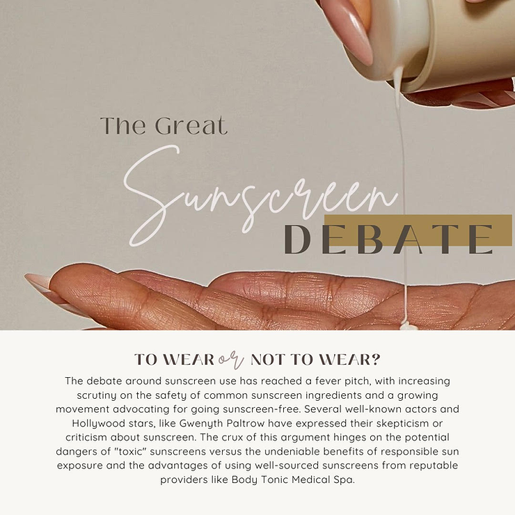 The Great Sunscreen Debate: Body Tonic RX journal article, Austin, TX