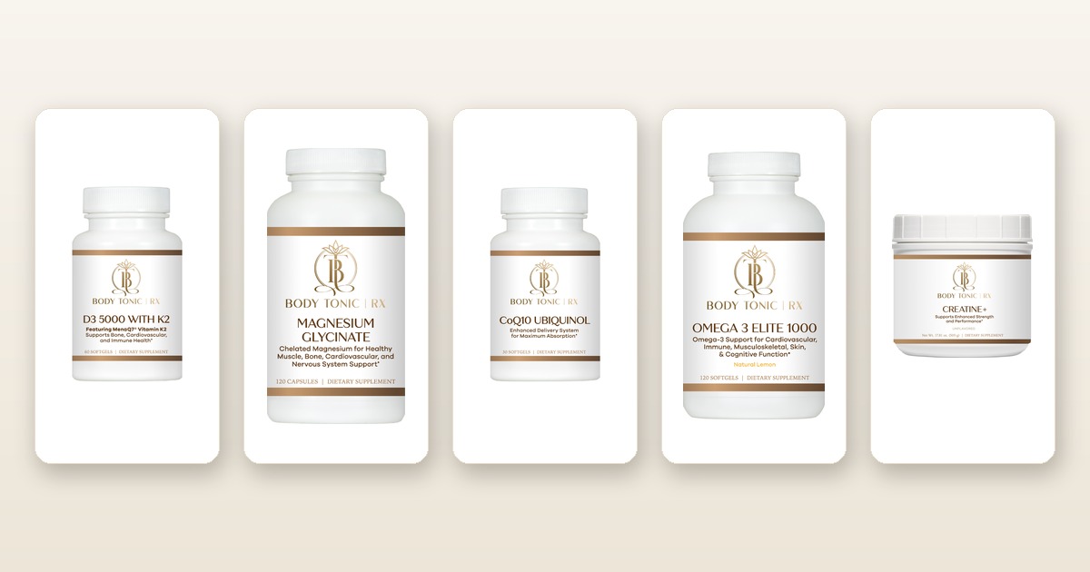 How to Build a Supplement Stack: The Order We Actually Use: Body Tonic RX journal article, Austin, TX
